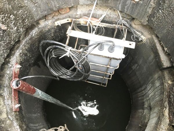 田家庵区水位检测井